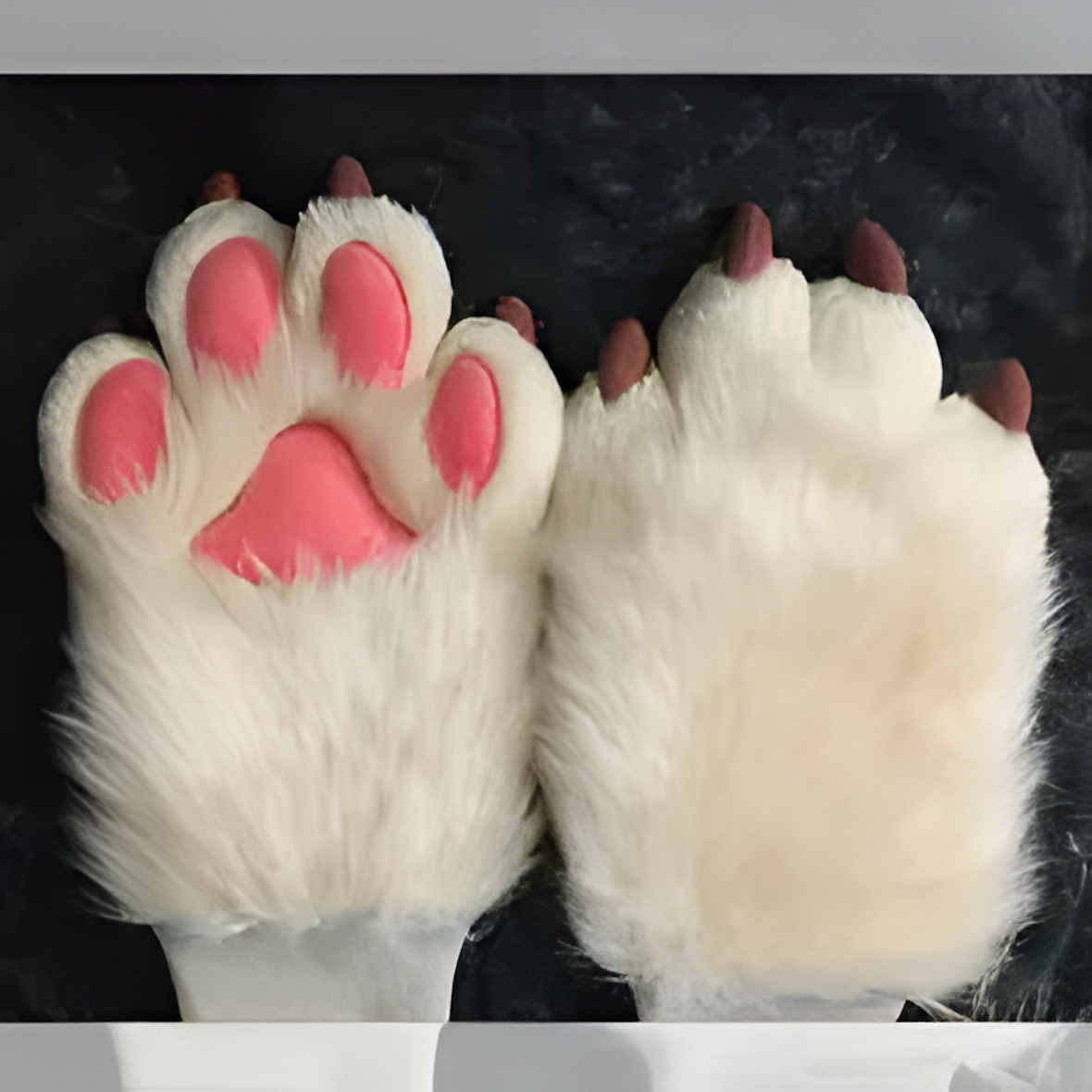 Fur coat paws to order
